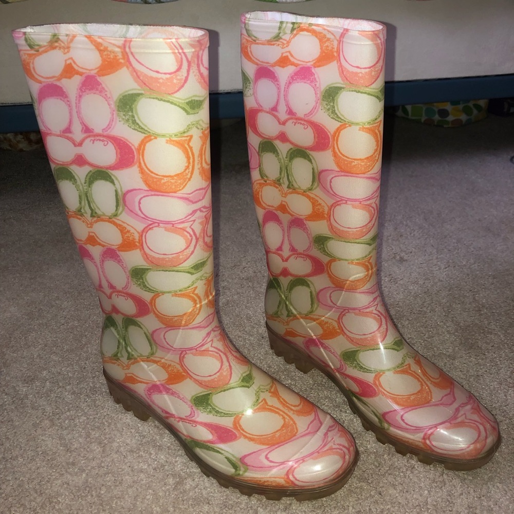 Coach Rain Boots